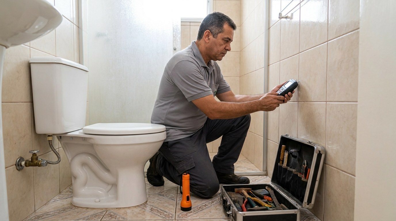 Detecção de Infiltração em Santos‑SP