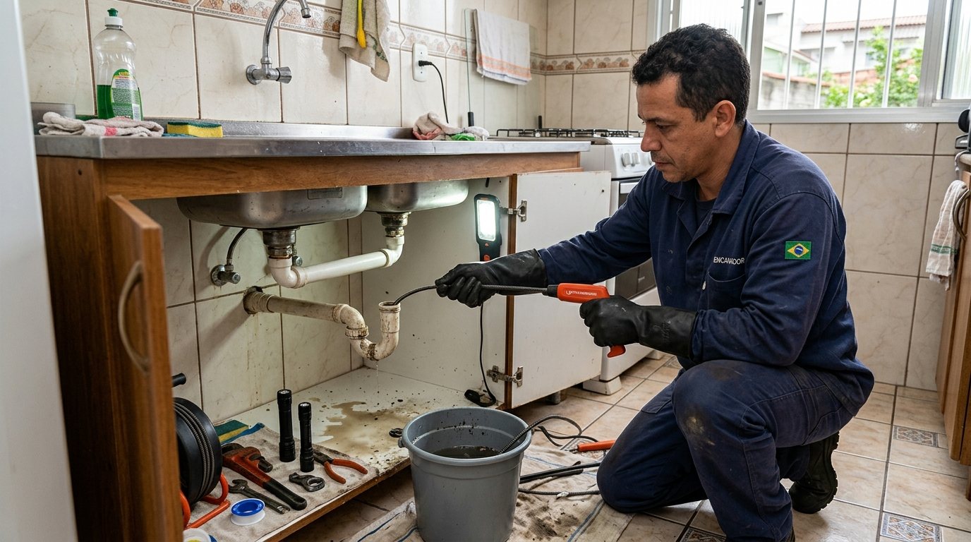 Troca de Canos e Conexões em Santos‑SP
